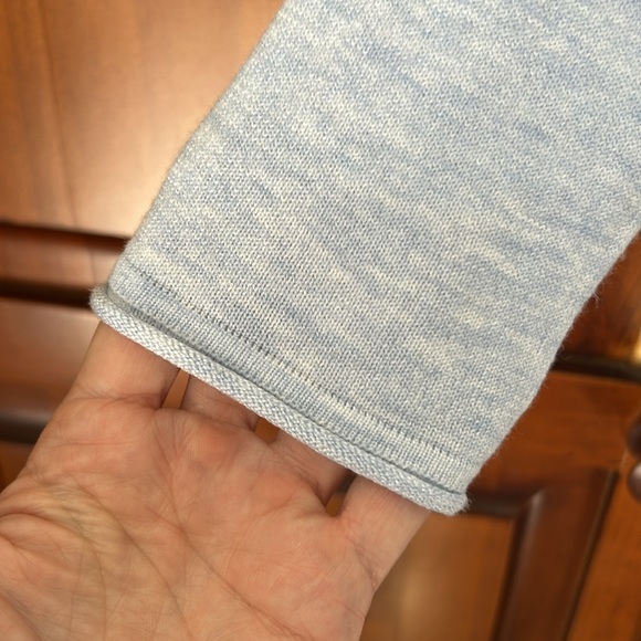 Light Blue Verve Ami Hooded Cardigan - Picture 5 of 10